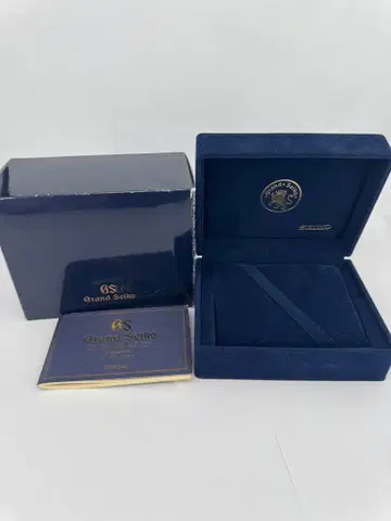 그랜드세이코 Grand Seiko 정품 박스 사용설명서 포함