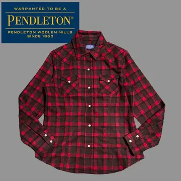 새상품급 PENDLETON 펜들턴 웨스턴 울 셔츠 미국제
