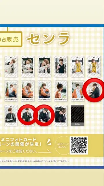 센라 폴라로이드 미니 포토 카드 Brun 시리얼 코드 첨부