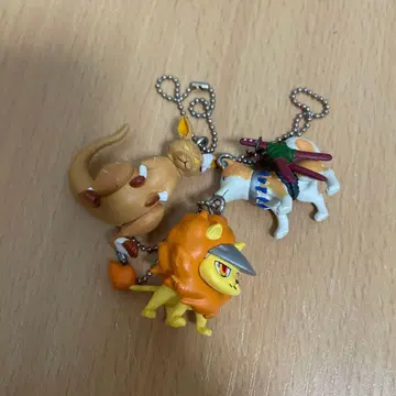 REBORN 박스 애니멀 마스코트 너트 칸가류 지로 3종 세트