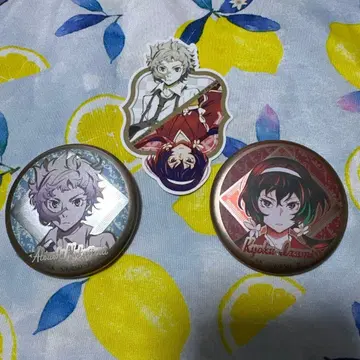 문호 스트레이독스 agf 마리모 크라프트 메탈릭 캔뱃지 나카지마 이즈미