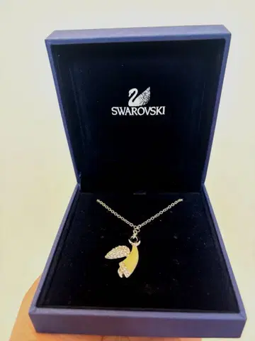 [ 새상품 ] Swarovski 엔젤형 목걸이