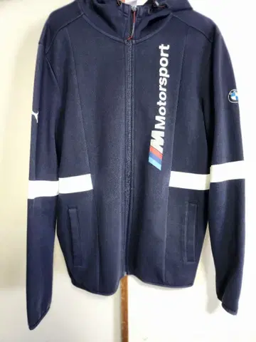PUMA BMW Motorsport 풀 집업 후드티
