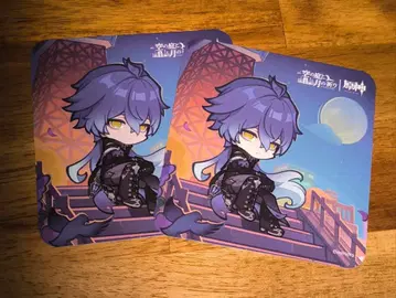 원신 프링즈 코스터 x 2개 세트 테이바트 투어