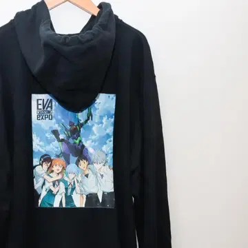 [ 새상품급 ] 에반게리온 대박람회 한정판 후드티 EVA EXPO