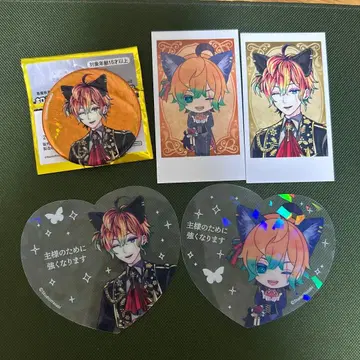 악마고양이 테디 복권 굿즈 난자타운 세트