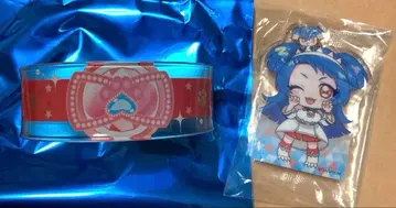 비밀의 아이프리 아모카페 클리어 뱅글 아크릴 블록 비비 2개 세트