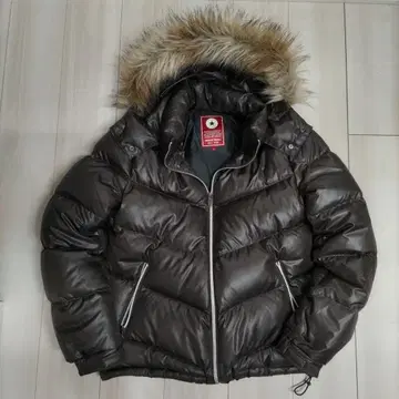 컨버스 다운 자켓 브라운 3way