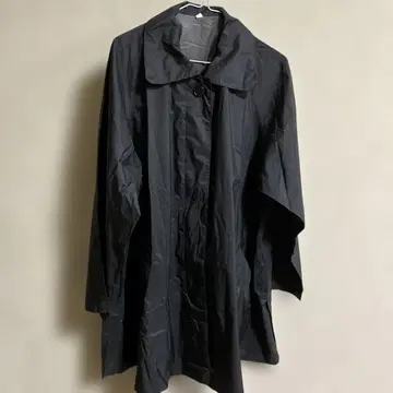 MICHEL KLEIN PARIS 미쉘클랑 블랙 레인코트 사이즈 38
