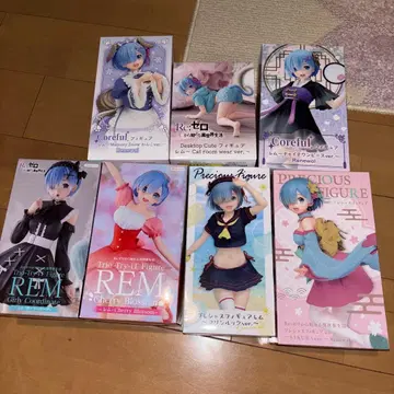 REM 피규어 세트
