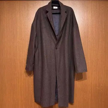 W.W.G 브라운 체스터 코트