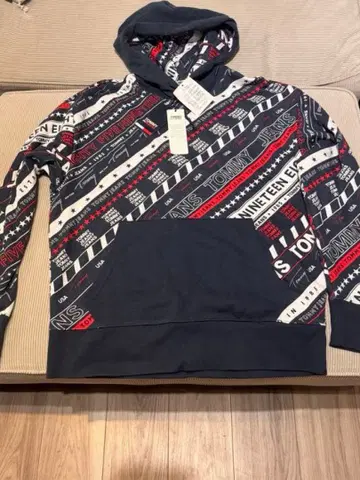 TOMMY JEANS 후드티 M 네이비