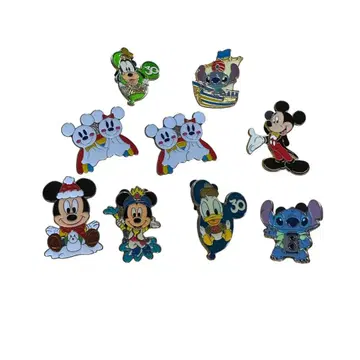 디즈니 핀 배지 세트