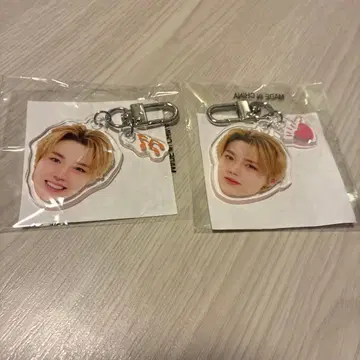 TREASURE 도영 얼굴 아크릴 키링 희로애락 미사용 새상품 2개