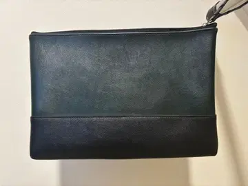 다크 그린 블랙 클러치백