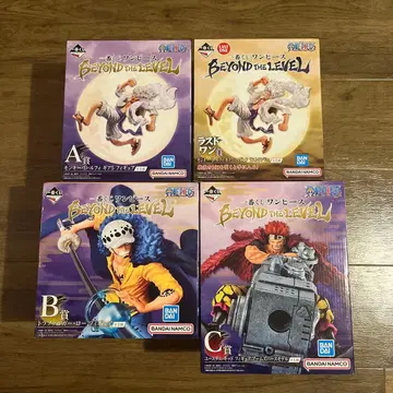 원피스 제일복권 BEYOND THE LEVEL 피규어 4체 세트