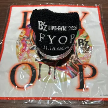 B'z FYOP 가챠 날짜입 리스트 밴드 11/16 파이버 타월