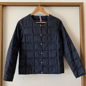 TAION 네이비 이너 다운 자켓 M 사이즈 수납 봉투 포함