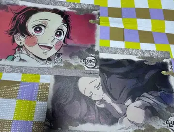 귀멸의 칼날 유곽편 런천매트 탄지로 네즈코 세트