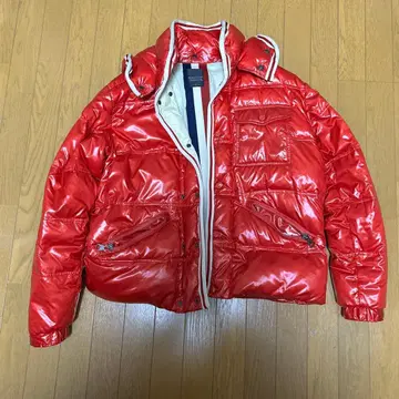 MANHATTAN TRANSFER 레드 다운 자켓 L