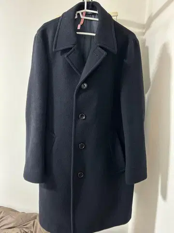 United Arrows 그린 라벨 울 코트 S