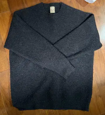 [ 돌려입기 좋은 저스트 루즈 니트 ] 알파카 에어 샤기 니트