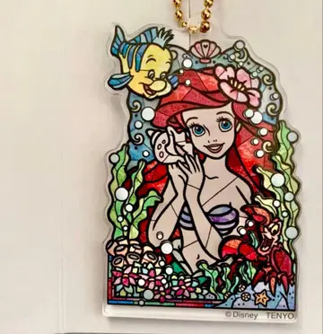 디즈니 2층 아크릴 키링 아리엘