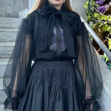 CandyStripper RIBBON TULLE BLOUSE