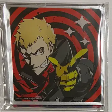 페르소나 페르소나5 로얄 아크릴 코스터 사카모토 류지 스컬