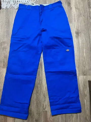 파란색 워크 팬츠 사이즈 34