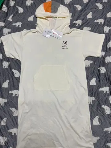 나츠메 우인장 냥코 선생님 룸웨어 원피스 M-L 화이트 아베일