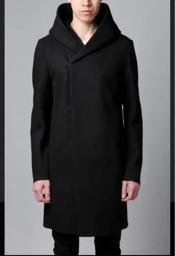 KAZUYUKI KUMAGAI 캐시미어 혼 후디드 코트 2