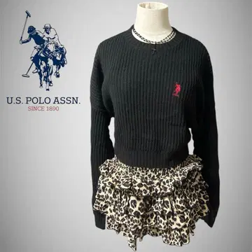 U.S. POLO ASSN. 유에스플로어슨 볼륨 슬리브 자수