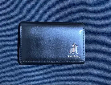 [새상품급] 폴스미스 명함지갑 마케트리 스트라이프 토끼 블랙