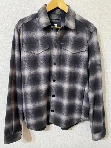 지스타로우 체크 무늬 긴팔 셔츠 M 사이즈