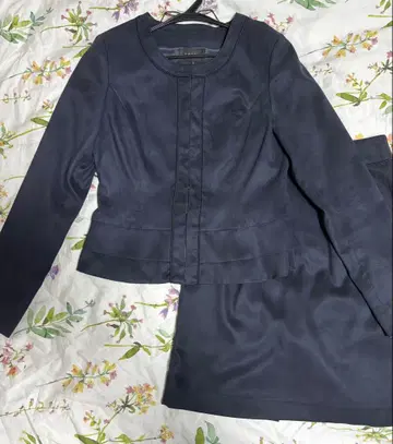 케티 네이비 포멀 스커트 수트 S 엠프리미어 아나이 졸업식 면접