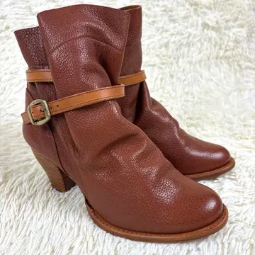 새상품급, 겐텐, genten, , 가죽, 숏부츠