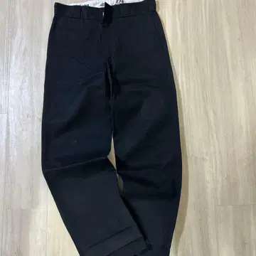 블랙 치노 팬츠 사이즈 32 오리지널 핏