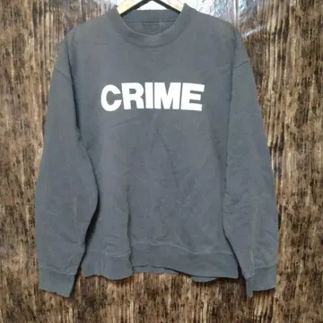 CRIME 프린트 맨투맨