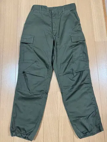 남성용 카고 팬츠 카키