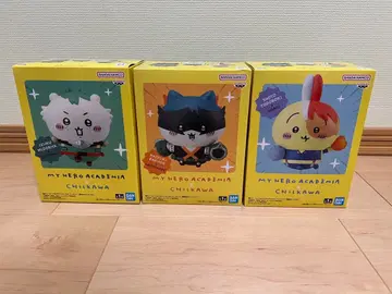 치이카와 (먼작귀) 히로아카 콜라보 피규어 3체 세트