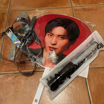 SnowMan ON 메구로 부채와 응원봉, 은색 테이프 세트