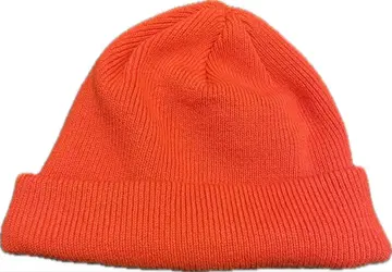 RACAL 오렌지 니트 모자 프리 사이즈