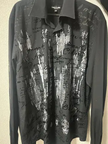 TAKE A LOOK 블랙 긴팔 셔츠