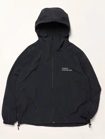 S.F.C 펀칭 나일론 후디 블랙 L