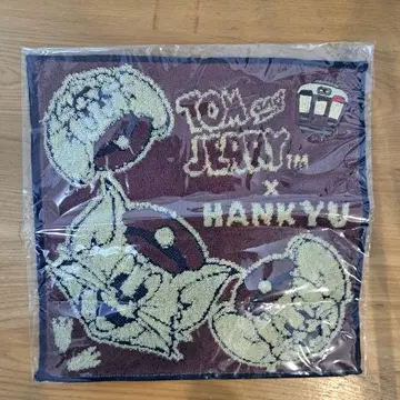 톰과 제리 타월 손수건 HANKYU 한큐 전철