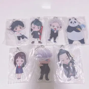 주술회전0 미츠메테! 아크릴 참 7개 세트