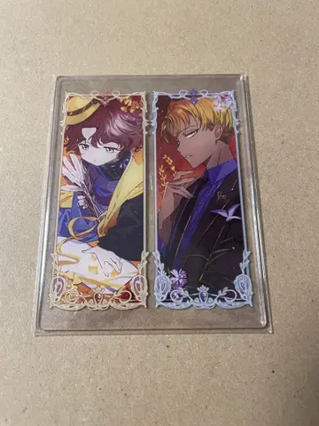 사계절 대행자 아크릴 카드 가을