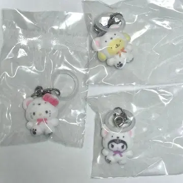 산리오 포근포근 스노우 표시 액세서리 3종 세트