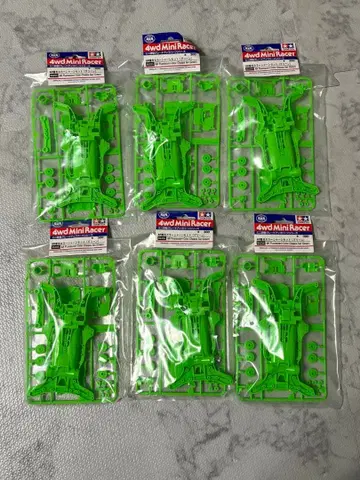 타미야 AR 컬러 섀시 세트 (그린) 6세트